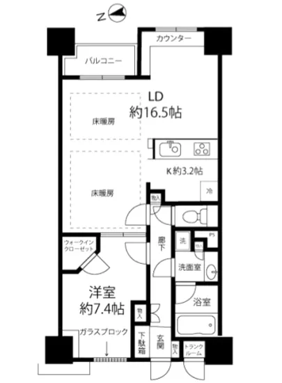 東新宿レジデンシャルタワー 1407