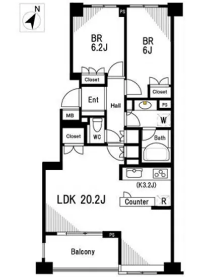 ブリリア目黒東山 206