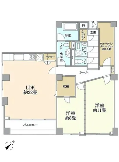 シャトー東洋 2F