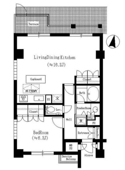 ガーデンホームズ白金 1101