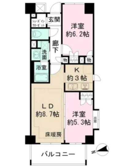 ファミールシティレジデンス 603