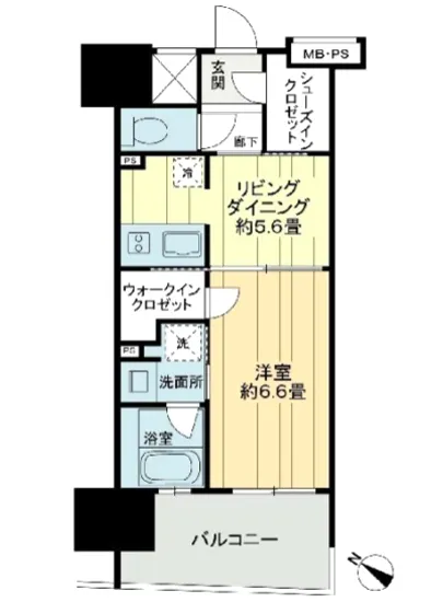 ライオンズ千代田三崎町 1203