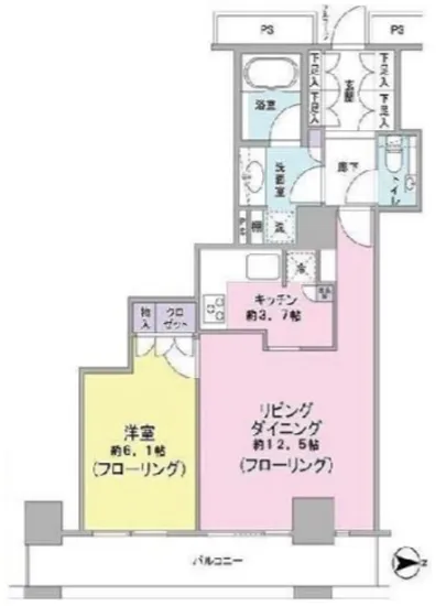 ソアールタワー市ヶ谷の丘 408