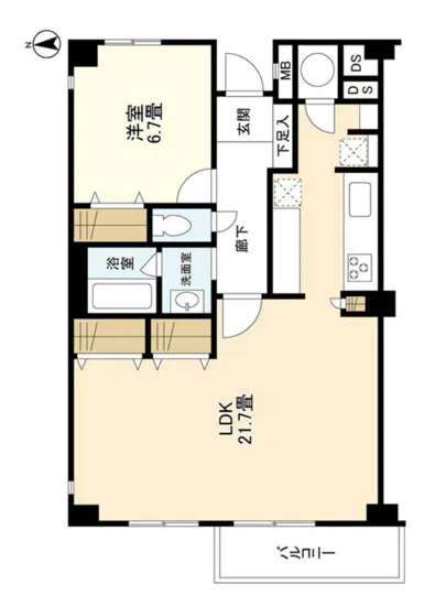 麻布ホームズ 2F