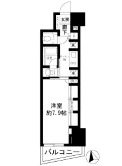 パークリュクス新宿御苑前mono 1002