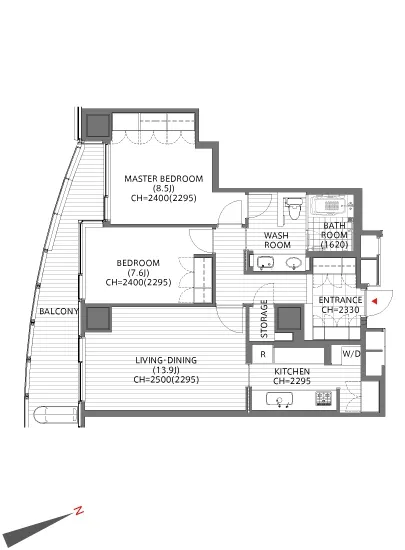 愛宕グリーンヒルズフォレストタワー 2406