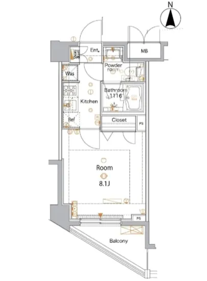 メイクスデザイン高田馬場 604