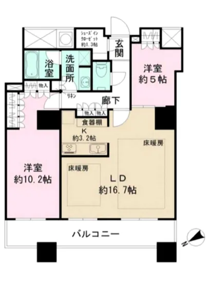 ザ・パークハウス西新宿タワー60 4806
