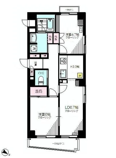 ヴィルヌーブ南麻布 305