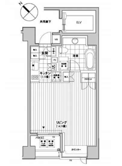 カスタリア銀座 1001