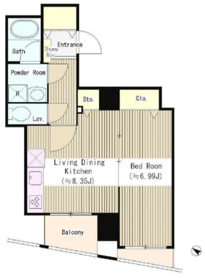 アクアアンビシャス八丁堀 902