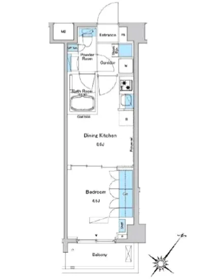 ルフォンプログレ中野富士見町 209