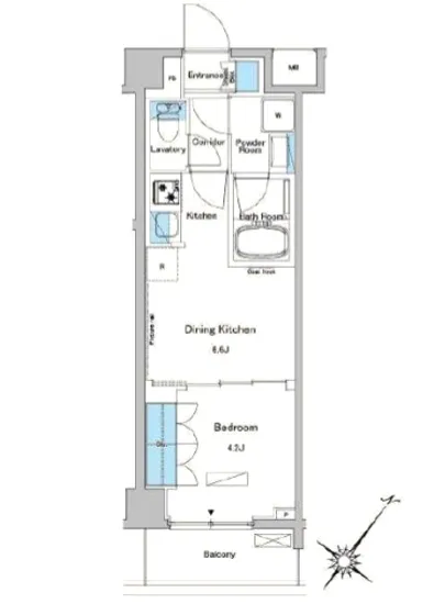 ルフォンプログレ中野富士見町 106