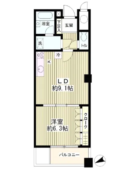 ニチレイ明石町レジデンス 1611