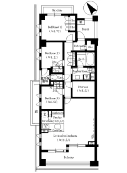 ブリリア新宿余丁町 201