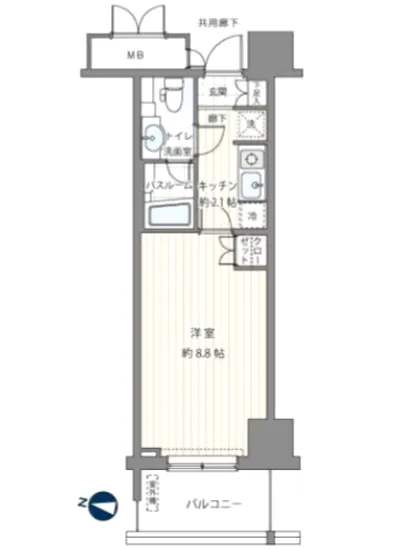 MFPRコート木場公園 1110