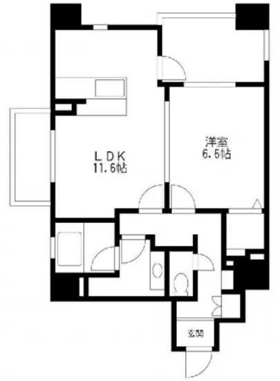 レジディア島津山 1302