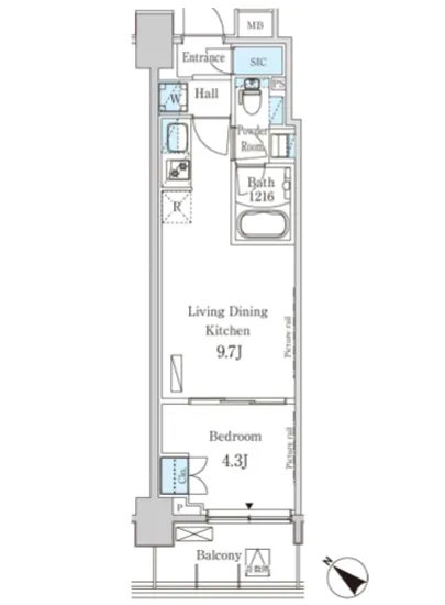 パークアクシス押上レジデンス 707