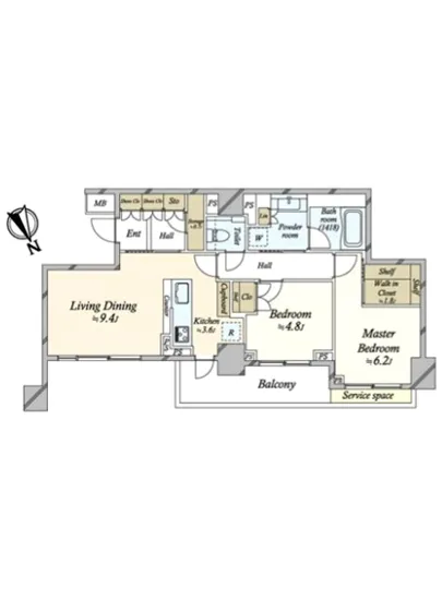 パークホームズ四谷ザレジデンス 1F