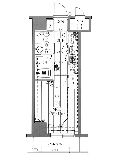 ガラステージ芝公園駅前 1104