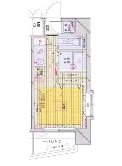 菱和パレス白金高輪駅前 4F