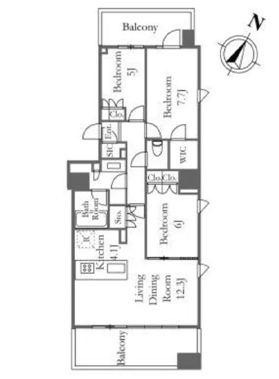 プレミスト白金台 2F