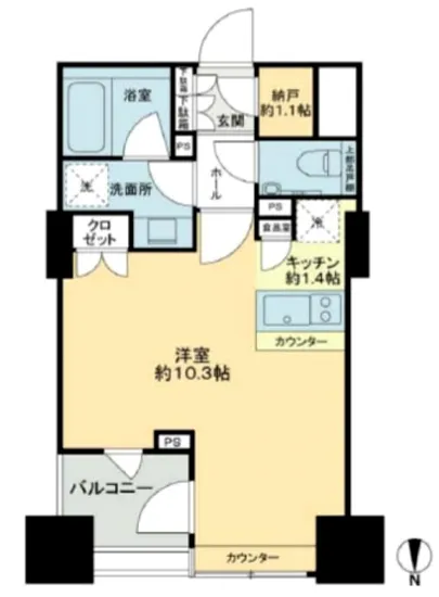 クオリア神南フラッツ 507