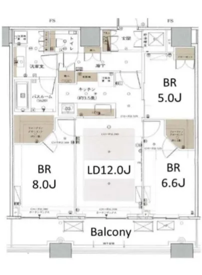 勝どきザ・タワー 3F