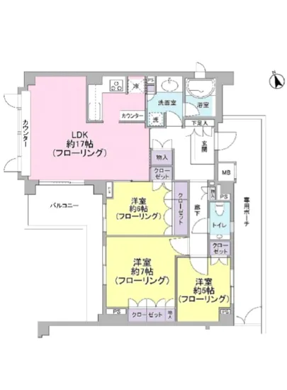 パークハウス用賀コートレジデンス 401