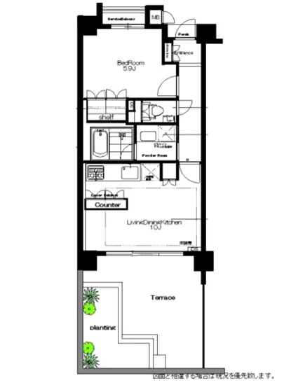 アクシア代沢 1F