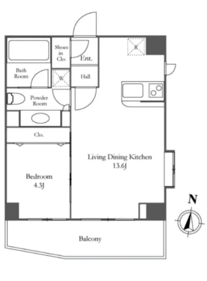 ラ・ヴィタス自由が丘 3F