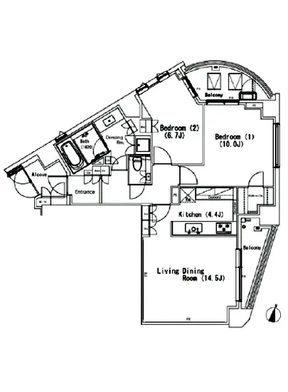 乃木坂パークハウス 502
