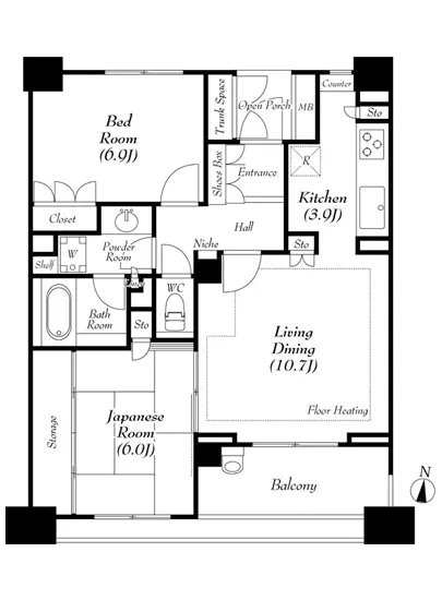 グランヒルズ東陽町 906