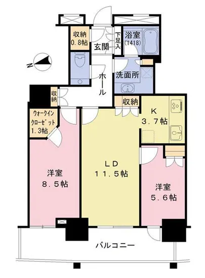 クレストプライムタワー芝 33F