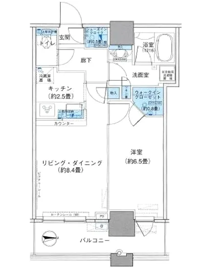クレストタワー品川シーサイド 9F