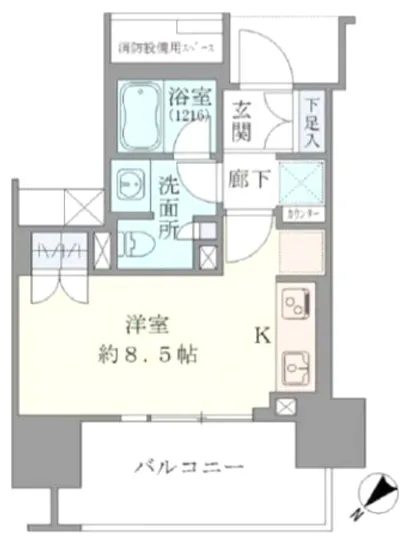 ブリリア品川キャナルサイド 703