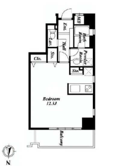 芝公園アパートメント 701