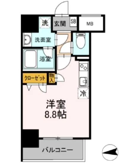 アオイレジデンス早稲田 402