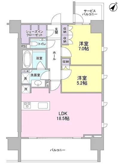 ブランズ島津山 302