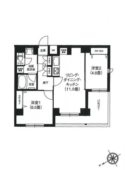 ルフレプレミアム芝公園 10F