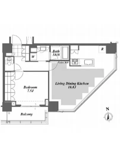 ブリリアイストタワー勝どき 3707