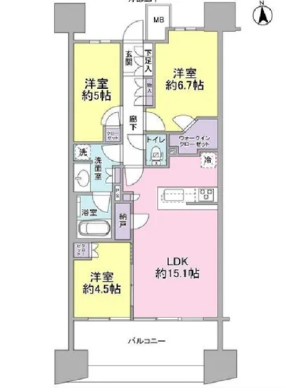 ブランズシティ品川勝島 1702