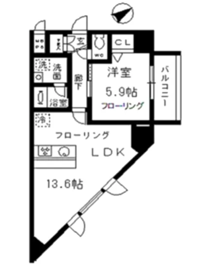 ベルドミール目黒 806