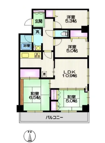 白金グランドハイツ 305