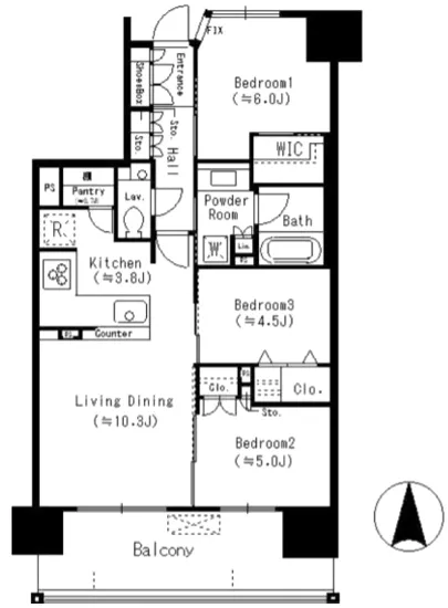 グローリオ東京住吉 6F