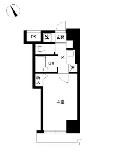 スカイコート芝壱番館 203