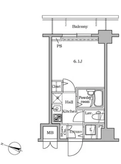 レジディア広尾2 904