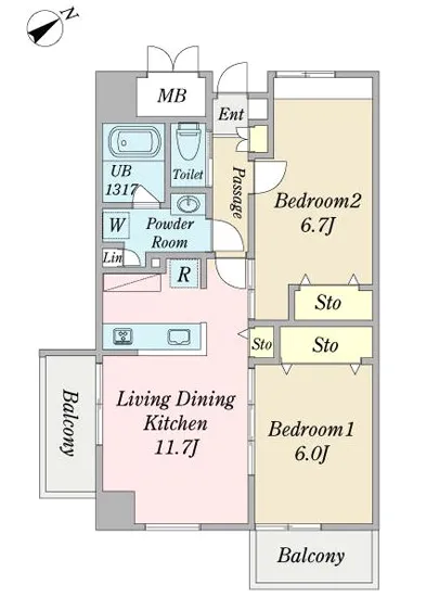アリア・ソワン・プレミアム品川 901