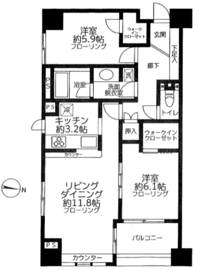 ファミールヒルズ本郷東大前 6F