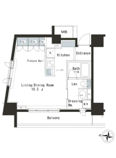 パークアクシス本郷の杜 1101